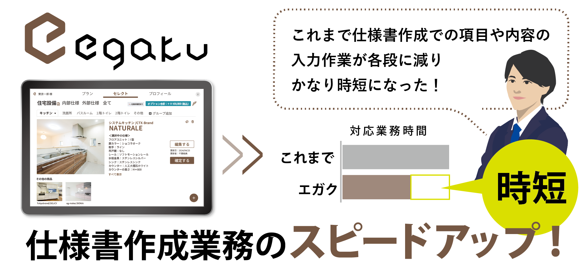 スピードアップ！