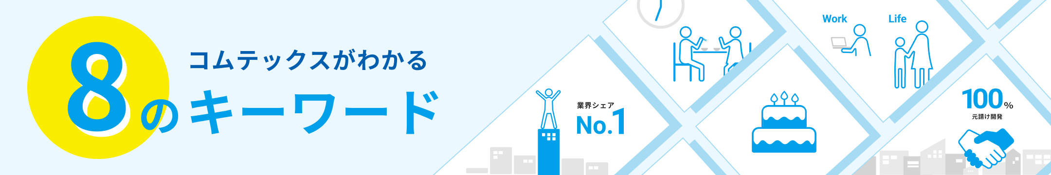 コムテックスがわかる8つのキーワード